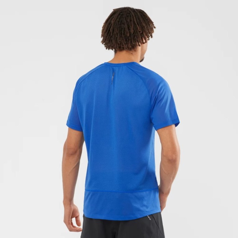 Blue Salomon Cross Rebel Short Sleeve Men's T-Shirts | IE CD6980